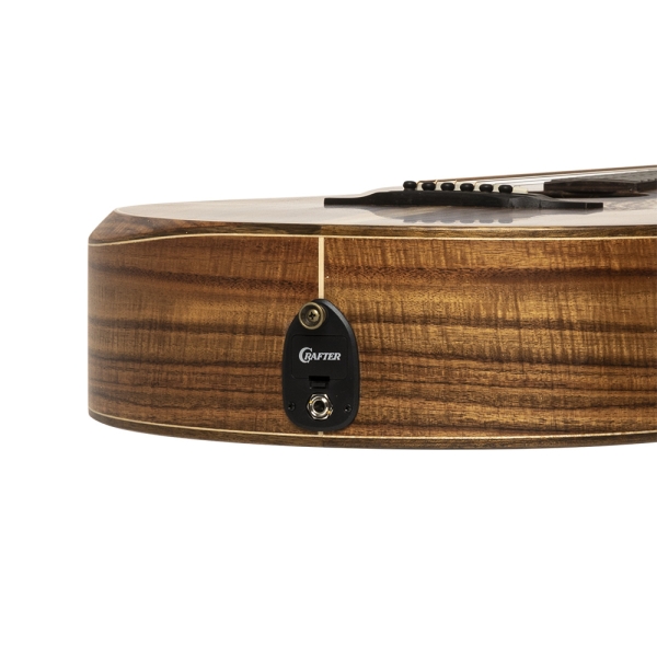Crafter Big Mino ALK - Elektroakustik Gitarre - Decke massiv KOA - inkl. Gigbag